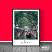 China Card Poster | Travel Wall Art