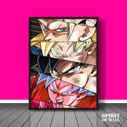 Anime Dragon Ball Z One Piece Poster | Anime Wall Art