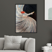 Sufi Izam Digital Painting | Sufism Wall Art