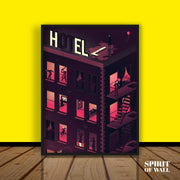 Hell Hotel Aesthetic Poster | Wall Art