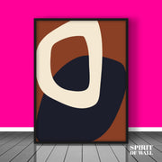 Abstract Solid Shape Modern Art | Abstract Wall Art