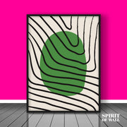 Minimalist Modern Simple Line Digital Painting | Wall Art