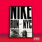 Nike Run Aesthetic Poster | Aesthetic Wall Art