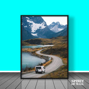 Torres Del Paine National Park Portrait | Travel Wall Art