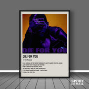 Die For You Album Poster | Album Wall Art