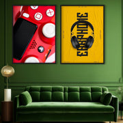 Gaming (2 Panel) | Gaming Wall Art