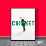 Pakistan Cricket Portrait | Sports Wall Art