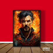 Doctor Strange Abstract Poster | Abstract Wall Art