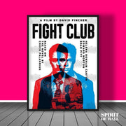 Fight Club Movie Aesthetic Poster | Movie Wall Art