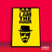 I Am The Danger Aesthetic Poster | Aesthetic Wall Art