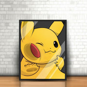 Pikachu Pokemon | Cartoon Wall Art