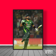 Babar Azam in Stadium Portrait | Sports Wall Art