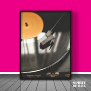 Classic Music Player Poster | Vintage Wall Art