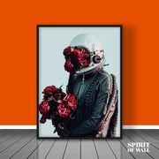 Aesthetic Vibe Astronaut Poster | Space Wall Art