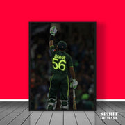 Babar Azam Portrait | Sports Wall Art